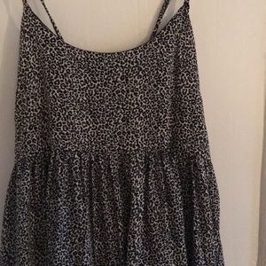 Cheetah Print Shift Dress